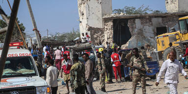 Anschlag mit Sprengstofflaster: Fast 100 Tote in Mogadischu