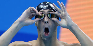 Superstar Phelps im Delfin-Finale besiegt