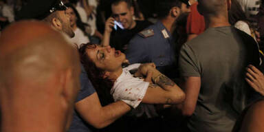 Turin: Massenpanik bei Public Viewing