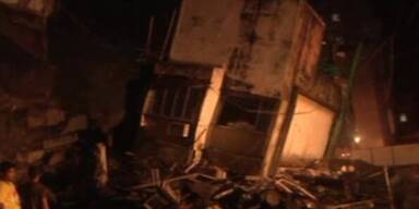 Mehrstöckiges Haus in Mumbai eingestürzt