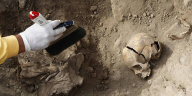 Tausend Jahre alte Mumien ausgegraben