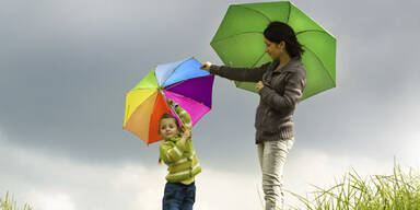 Gewitter und Regen zum Muttertag