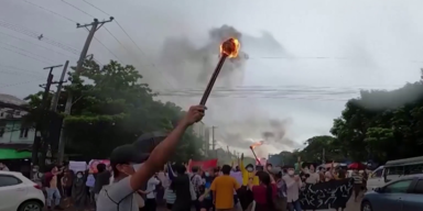 Proteste in Myanmar