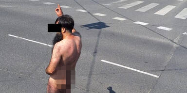 Nackter IS-Mann verletzt Polizistin