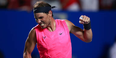 ATP in Acapulco: 85. Turniersieg von Nadal