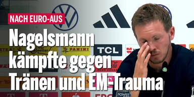 Nagelsmann kämpfte gegen Tränen und EM-Trauma