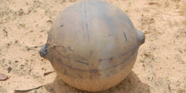 Rätselhaftes Objekt (Kugel) in Namibia gefunden
