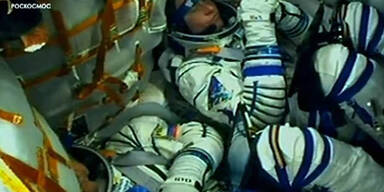 Wunder! Astronauten überleben Notlandung unverletzt