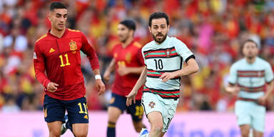 1:1 - Spanien vergibt Sieg gegen Portugal