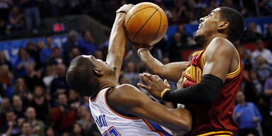 Oklahoma City Thunder Cleveland Cavaliers NBA