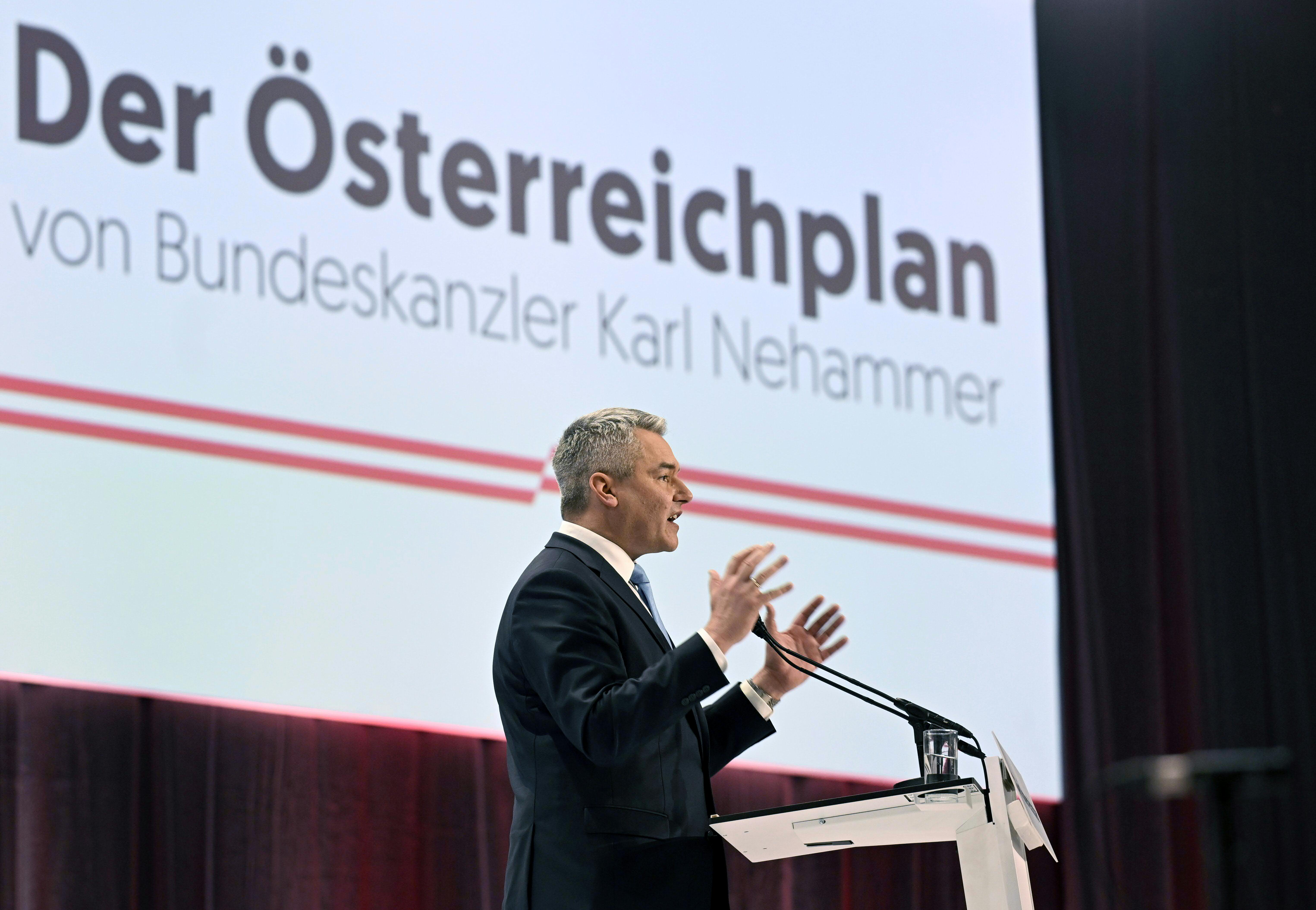 Bundeskanzler und ÖVP-Bundesparteiobmann Karl Nehammer 