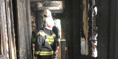Dramatische Rettung bei Zimmerbrand in Wien