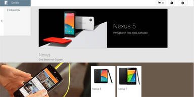 Google Nexus 5 und 7 in Österreich erhältlich