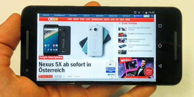Neues Nexus 5X im großen oe24.at-Test