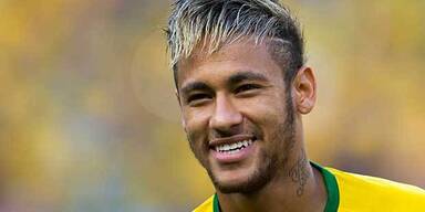 Neymar beim Spiel um Platz 3 im Stadion