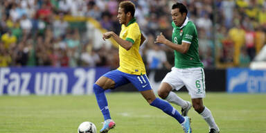 Zwei Neymar-Tore bei erstem Scolari-Sieg