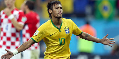 Neymar lässt Brasilien vom Titel träumen