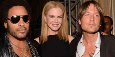 Nicole Kidman, Lenny Kravitz & Keith Urban