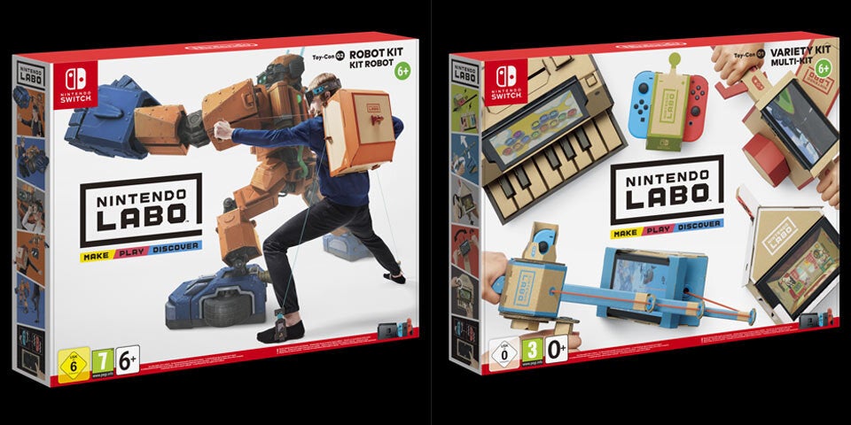 Nintendos erste Labo-Kits sind da