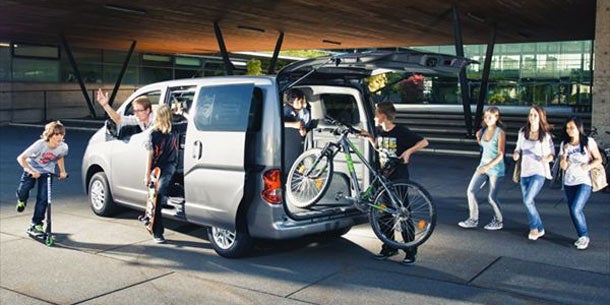 Der Nissan Evalia bietet Platz ohne Ende