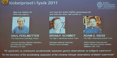 Physik-Nobelpreis für Supernova-Forscher