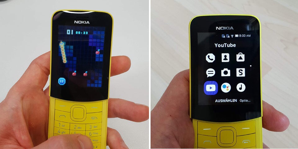 Nokia 8110: Bananen-Handy im Test