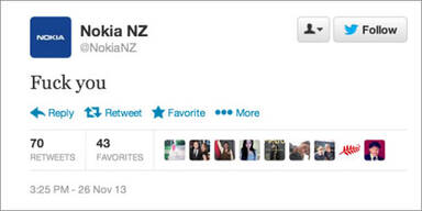 Nokia schockiert Fans mit F*** You-Tweet