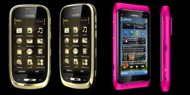 Nokia stellt Oro und N8 pink vor