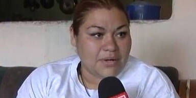 Mexikanerin mit Neunlingen schwanger