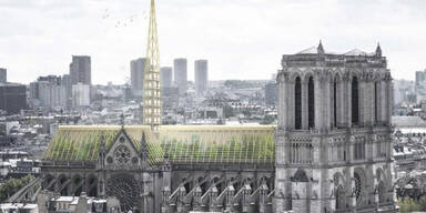 Erste Entwürfe sind da: Wird so Notre Dame aussehen?