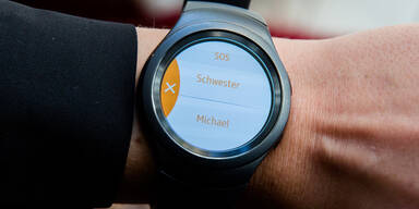 Samsung-Smartwatch mit Notruf-App