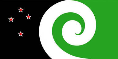 So soll die neue Flagge Neuseelands aussehen