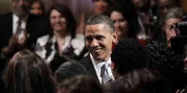 Obamas wagten ein Tänzchen zu Motown-Musik