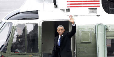 Hier verlässt Obama Washington D.C.
