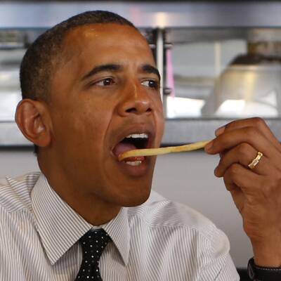 Obama liebt Fast Food