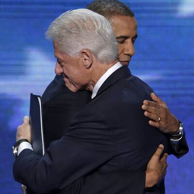 Bill Clinton kämpft für Obama