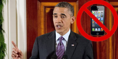 iPhone-Verbot für Barack Obama