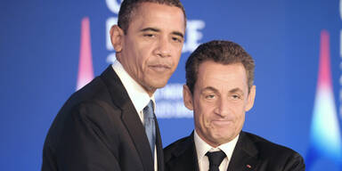 Barack Obama Nicolas Sarkozy