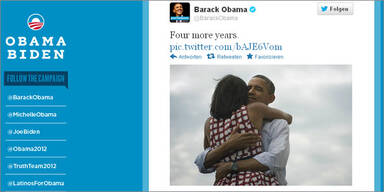 Obama-Tweet brach bei Twitter alle Rekorde