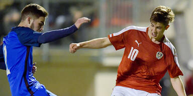 ÖFB-U17 startet mit 1:1 gegen Frankreich