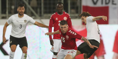 0:2 - ÖFB-Elf verliert gegen Dänemark