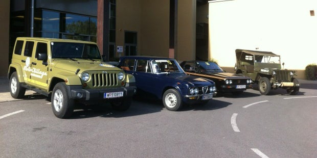Oldtimertreffen in der St. Martins Therme