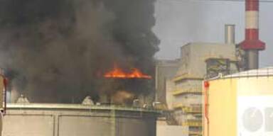 Heizkraftwerk auf OMV-Gelände brannte