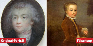 W.A. Mozart Porträt