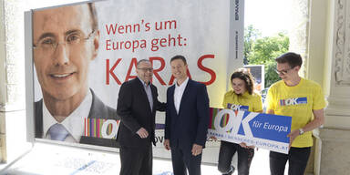 ÖVP setzt im Wahlkampf-Finale ganz auf Karas