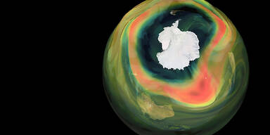 Ozonloch über Antarktis so groß wie nie