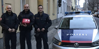 Polizisten Wien Lebensretter