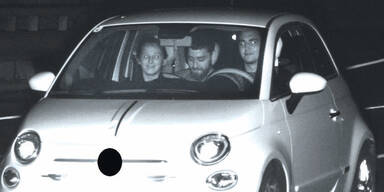 Radarfallen-Bild von 3 Insassen in einem Fiat