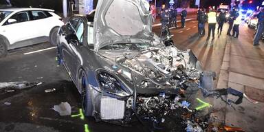 Unfall mit Porsche