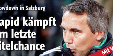 Rapid kämpft um letzte Titelchance